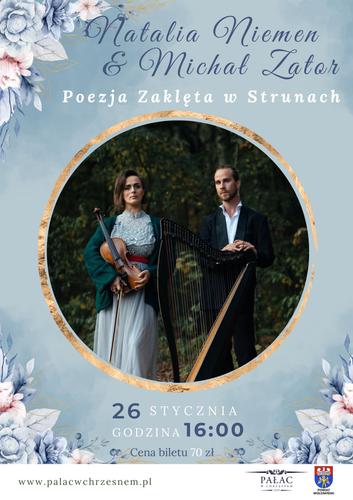 Bilet na koncert Natalia Niemen i Michał Zator 26.01.2025r godz.16:00