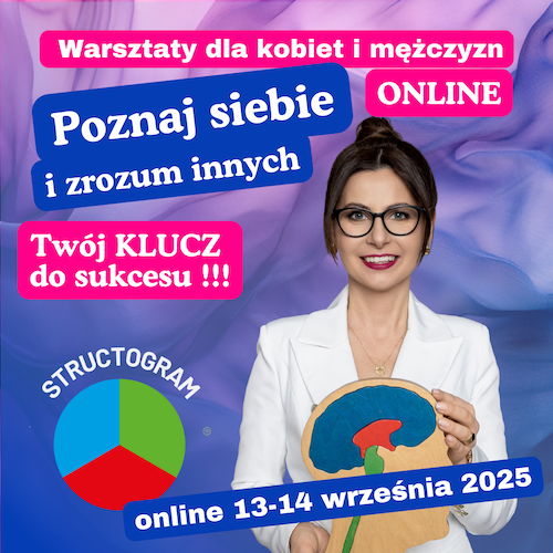 Poznaj siebie i zrozum innych - online - STRUCTOGRAM - 13-14.09.2025