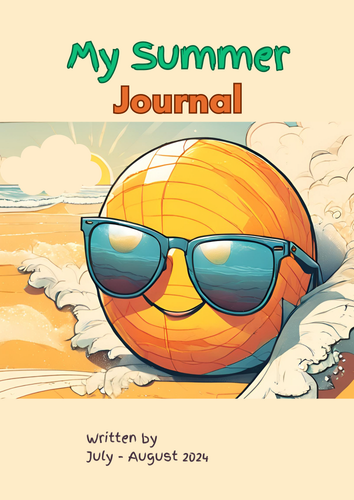 My Summer Journal - szablon