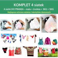 Komplet 4 siatek/worków do prania