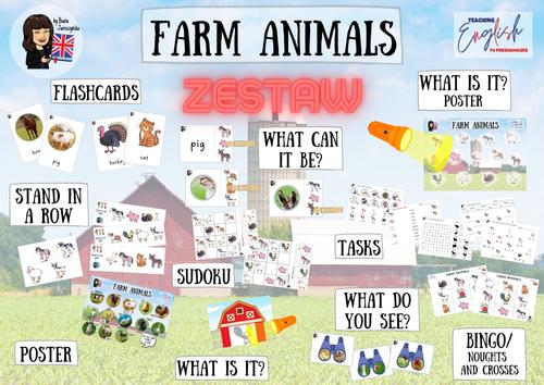 New Farm animals SET