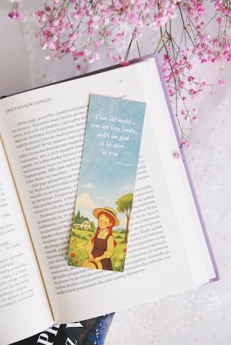Klasyki literatury - Zakładka do książki Ania z Zielonego Wzgórza