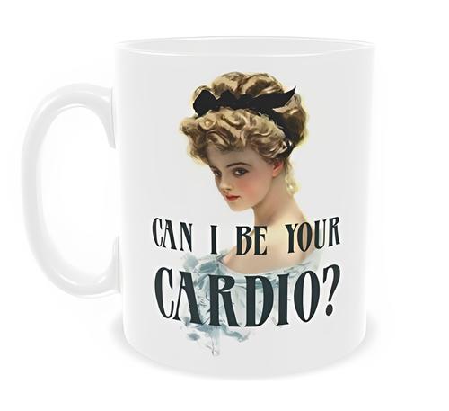 Kubek ceramiczny Sarnodzieło 330 ml Can I be your Cardio?