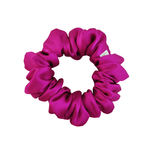 Scrunchie Intense Fuchsia Big JEDWAB