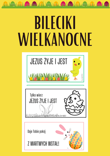 BILECIKI WIELKANOCNE