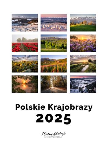 Kalendarz Polskie Krajobrazy 2025 3pack