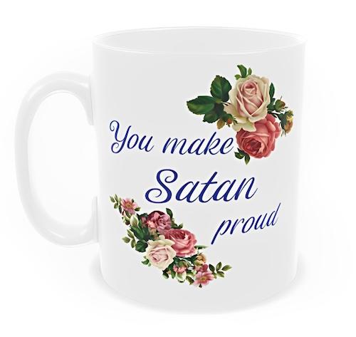 Kubek 330 ml Sarnodzieło You make Satan proud