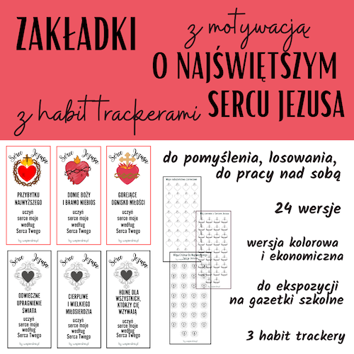 ZAKŁADKI NA CZERWIEC Z HABIT TRACKEREM