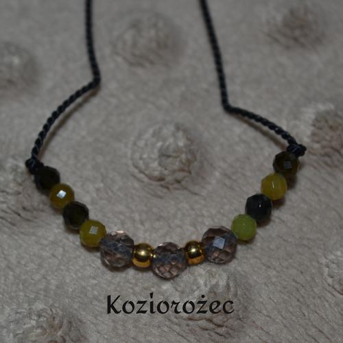 Bransoletka ASTRO z kamieni naturalnych - KOZIOROŻEC