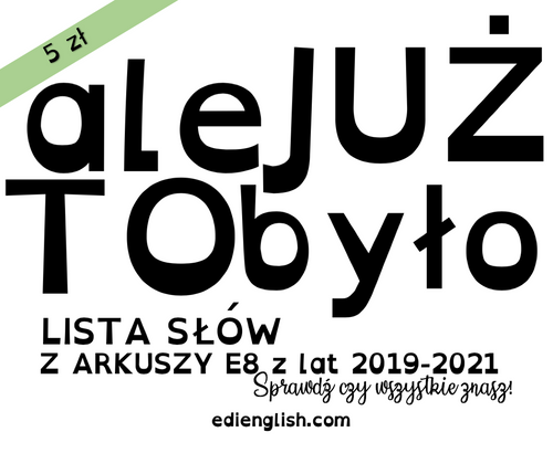 ale TO JUŻ było