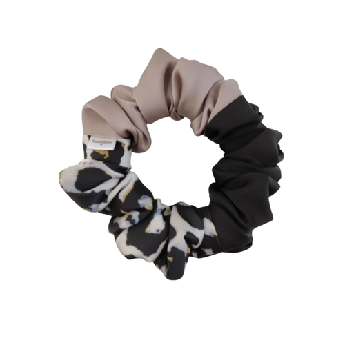 Scrunchie Taupe Panther Big