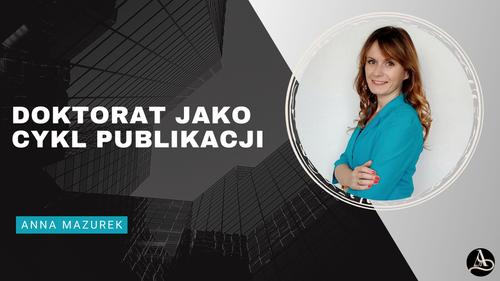 Obrona rozprawy doktorskiej w formie cyklu publikacji