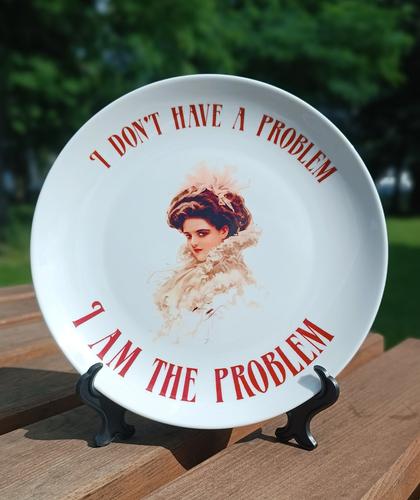 Talerz ceramiczny Sarnodzieło 20 cm I don't have a problem. I am the problem