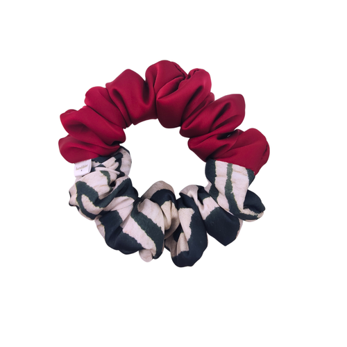 Scrunchie Classy Crimson Big