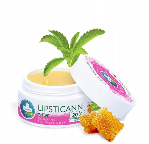 Balsam konopny do ust Lipsticann z woskiem pszczelim 15 ml Annabis