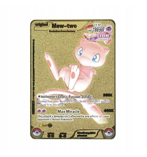 pokemon HP186560  Mewtwo złota