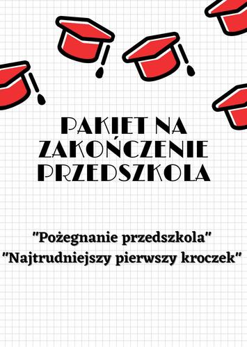 Pakiet na zakończenie przedszkola 2023