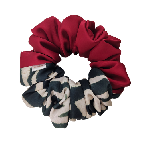 Scrunchie Classy Crimson Mega