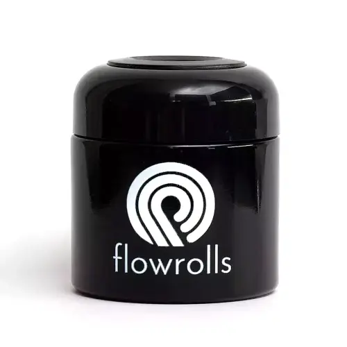 FlowVac Szklany pojemnik na susz ziołowy 100ml / do 5 g Flowrolls