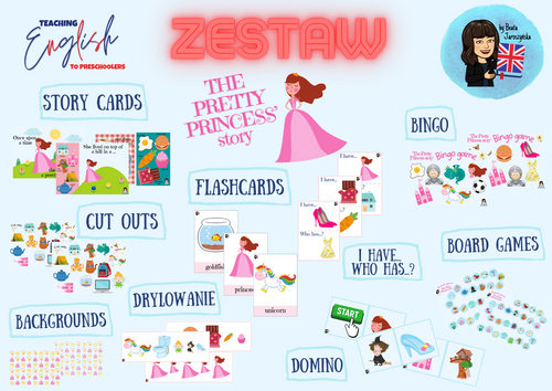 PRETTY PRINCESS' STORY SET
