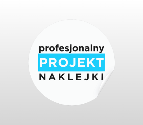 Naklejka - projekt graficzny