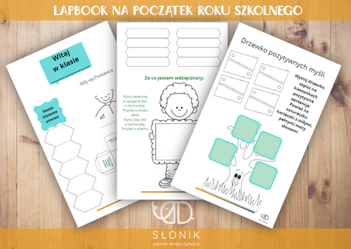 Sklepik Słonika / Lapbook "Na dobry poczatek roku szkolnego"