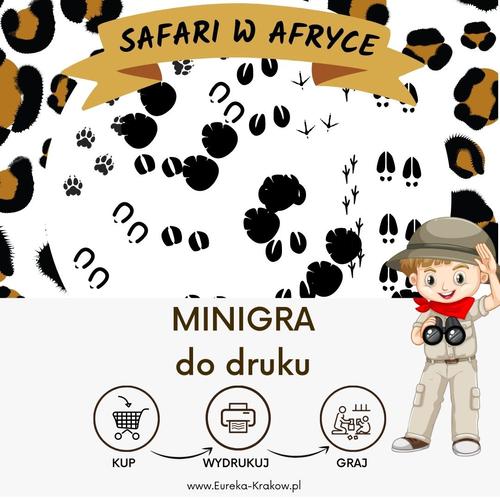 Safari w Afryce - minigra - gra do druku pdf