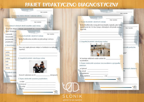 Sklep Slonika /PAKIET DYDAKTYCZNO-DIAGNOSTYCZNY KLASA 5