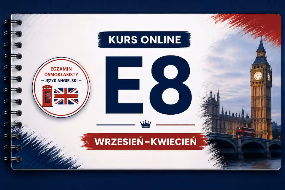 KURS E8  online - poniedziałki godz. 17