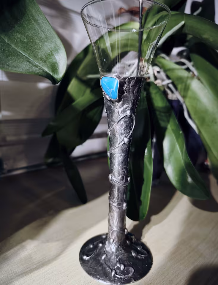 Kieliszki do wina białego (szampana)