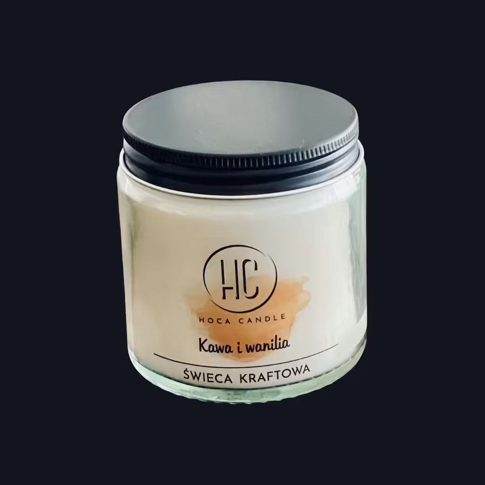 świeca 120 kawa wanilia