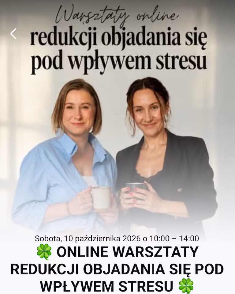 Warsztaty redukcji objadania się pod wpływem stresu
