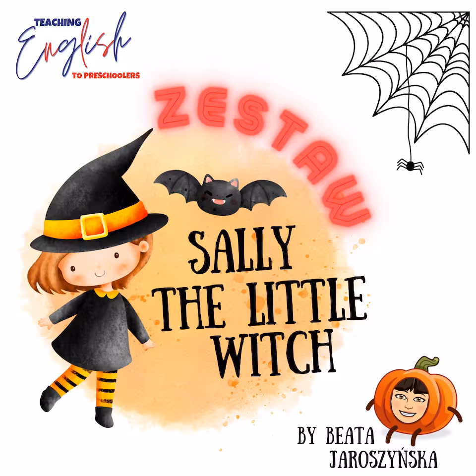 SALLY THE LITTLE WITCH STORY SET