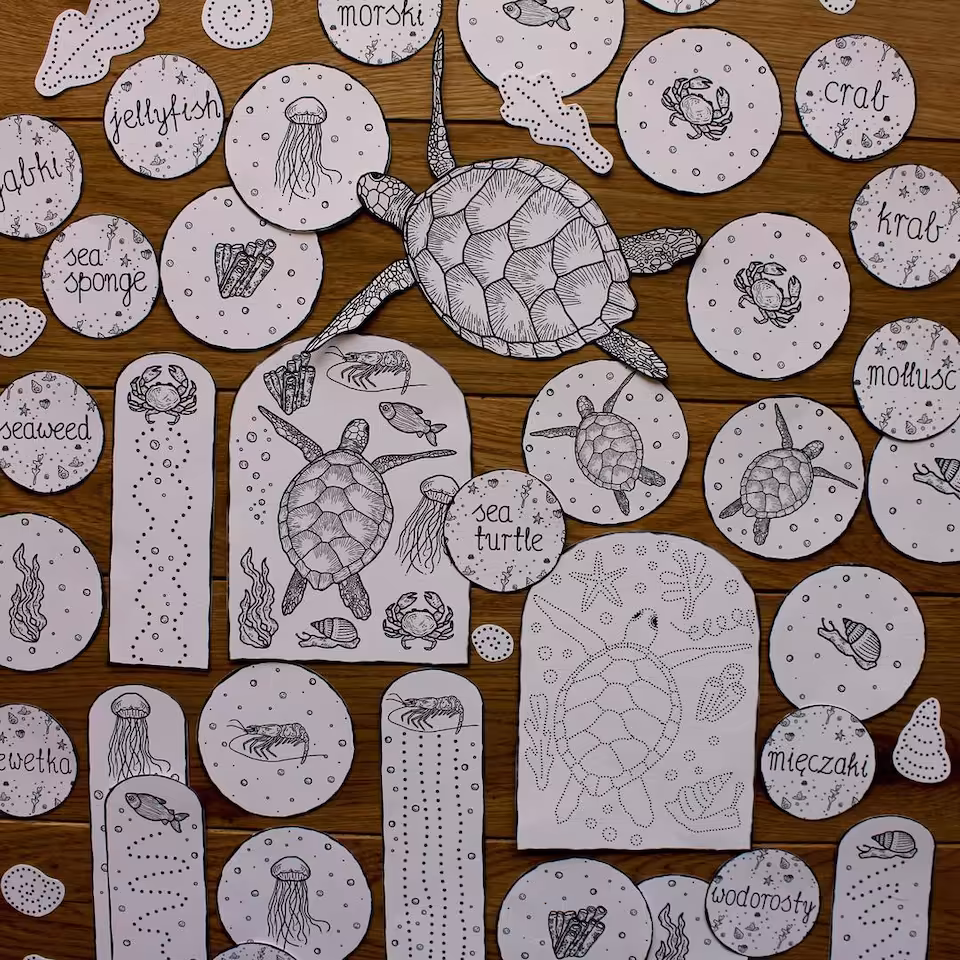 E-book PODWODNY ŚWIAT Co Jedzą Żółwie