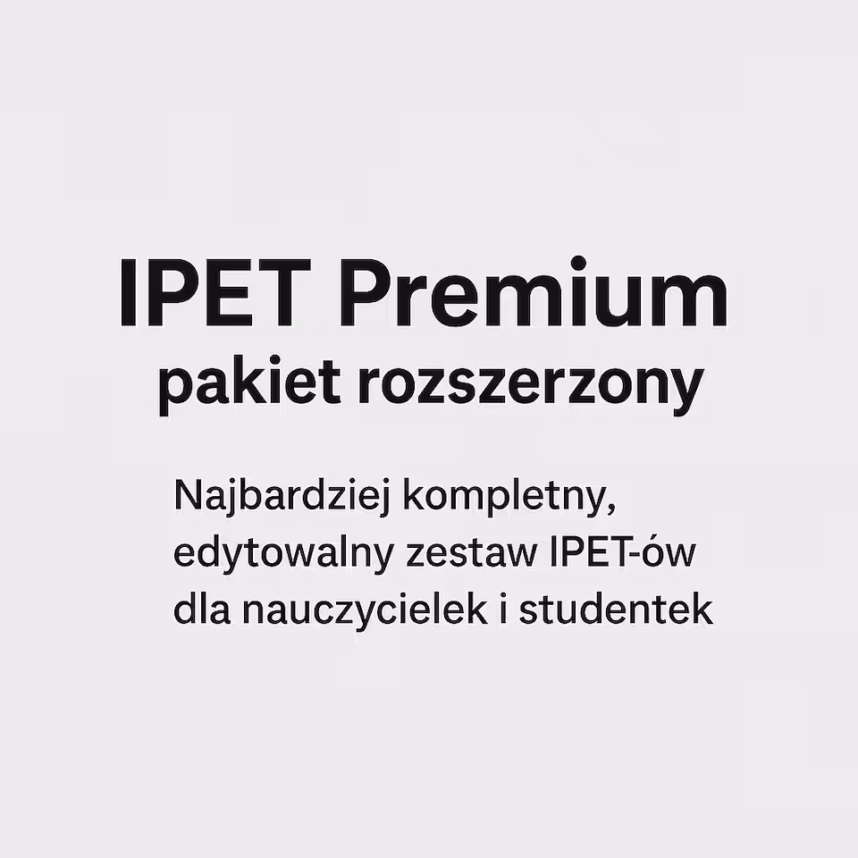 IPET 3 uczniów wersja rozszerzona