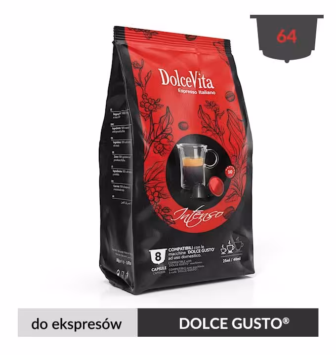 DolceVita Dolce Gusto* Intenso 64 kapsułki