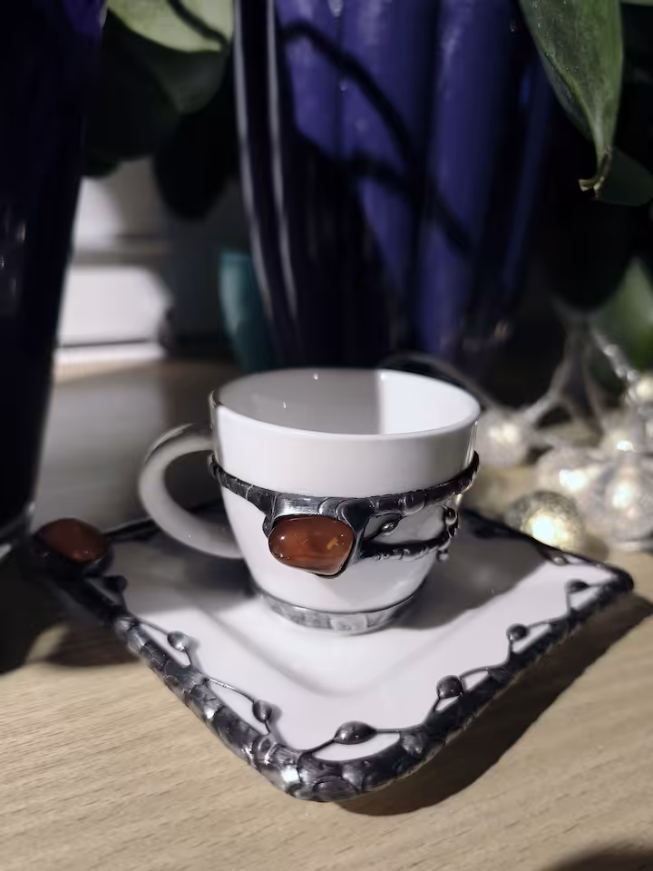 Filiżanki - Karneol