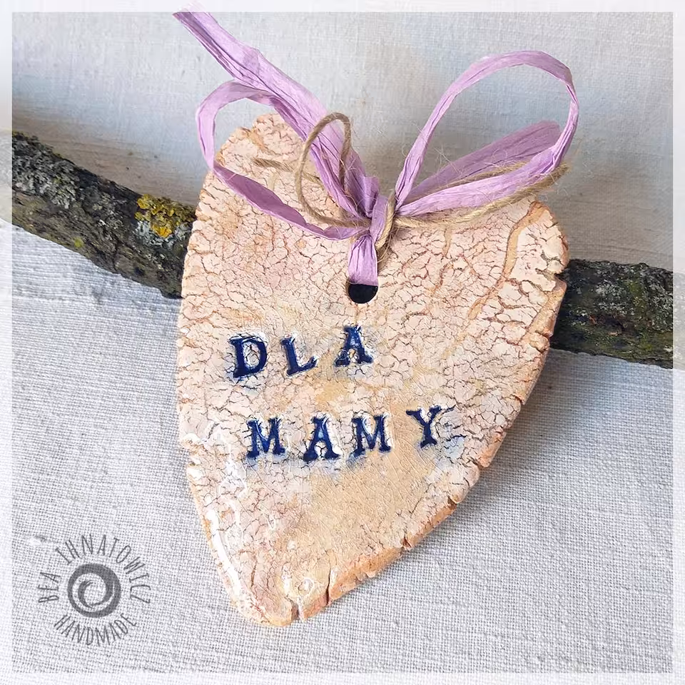 Serduszko ceramiczne dla Mamy #6