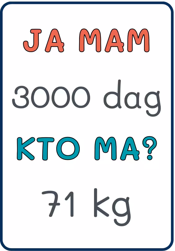Gra - Ja Mam, Kto Ma - jednostki