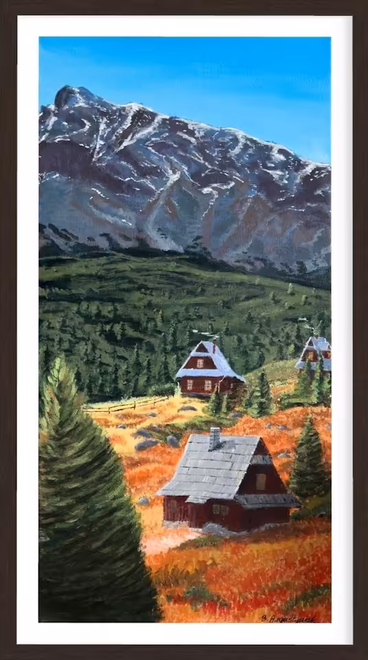 Hala Gąsienicowa No.1 | Reprodukcja 21x30