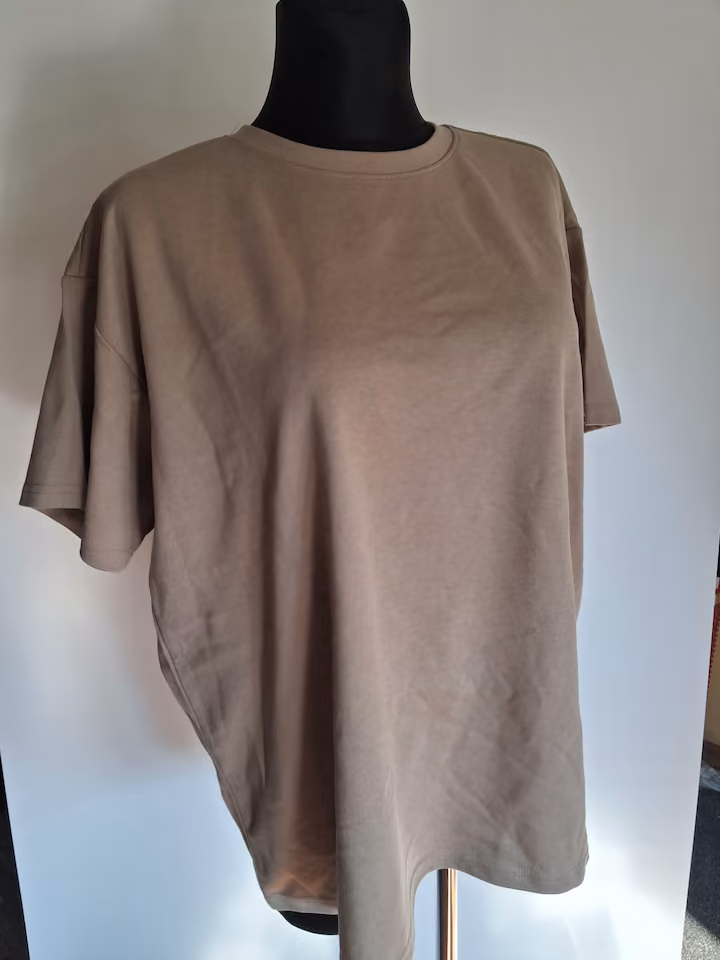 PIECES Damski T-shirt Rozm. XL BEŻ