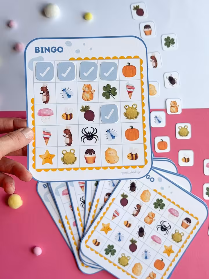 🎯 BINGO (gra do druku)