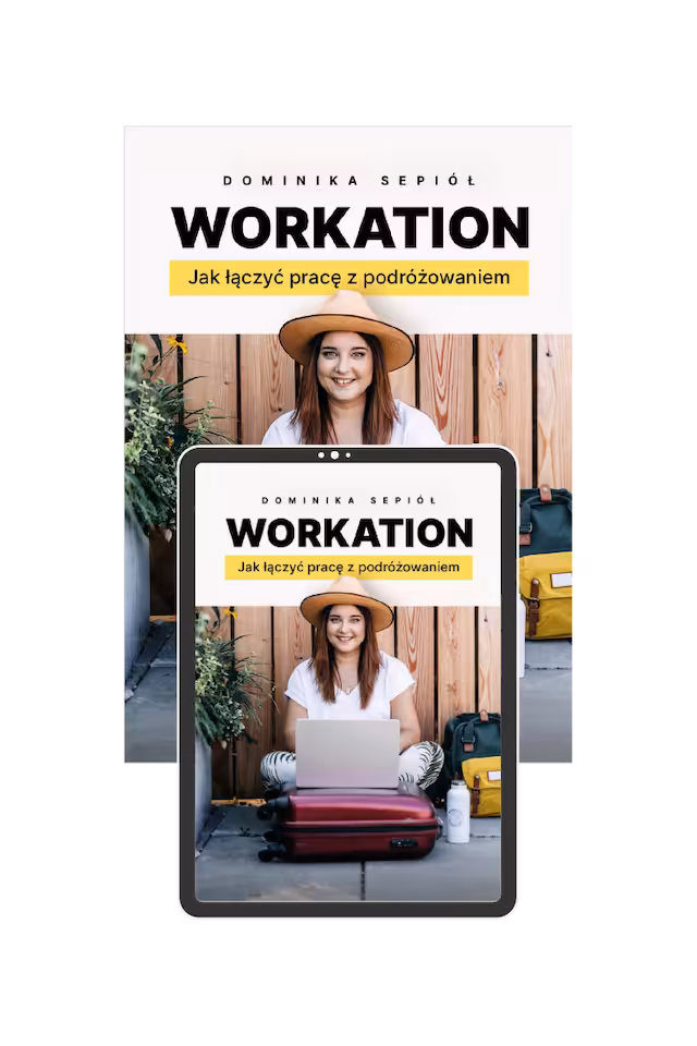 Książka i E-book Workation - jak łączyć pracę z podróżowaniem