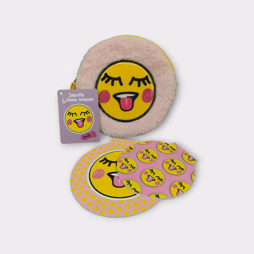 Saszetka z dwoma notesami