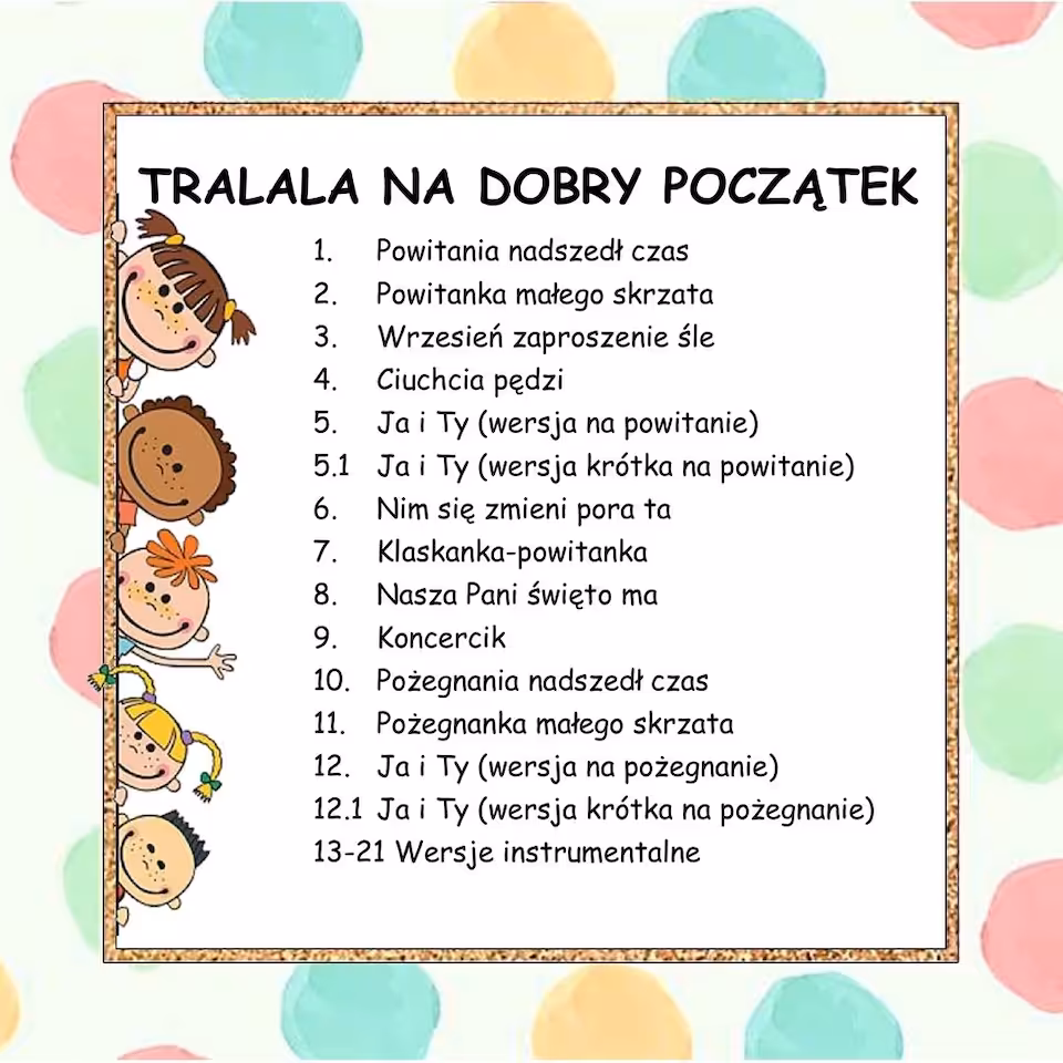 TRALALA NA DOBRY POCZĄTEK - pakiet