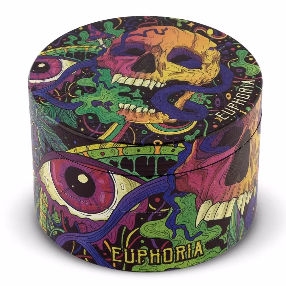 Grinder metalowy Euphoria Enchanting 4-częściowy 63 mm