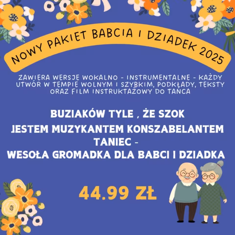 Pakiet babcia i dziadek 2025