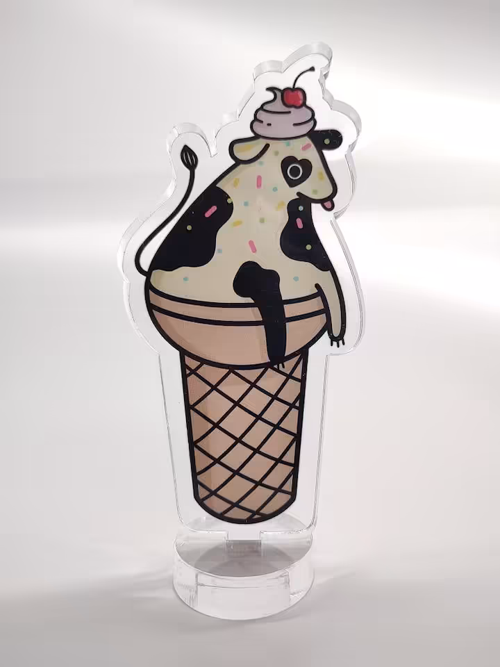 Krówka Kamil - duża figurka