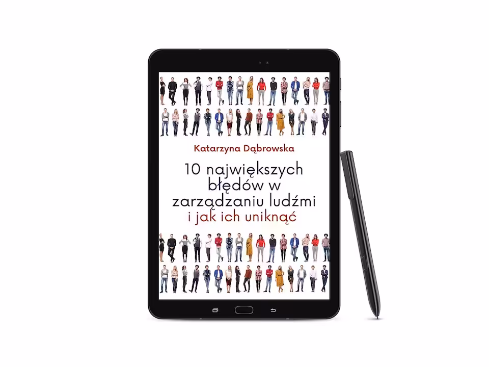 ebook - 10 błędów zarządzania ludźmi - promocja