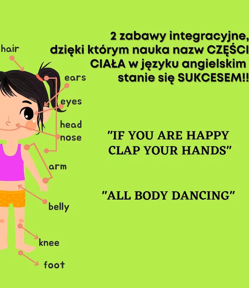 Pakiet zabaw w języku angielskim